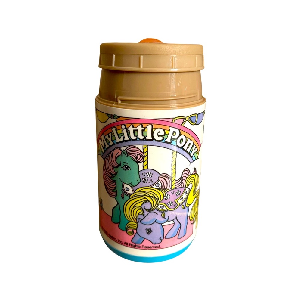 My Little Pony: Vintage Lunchbox Thermos by Aladdin: HASBRO: 80’s Animation